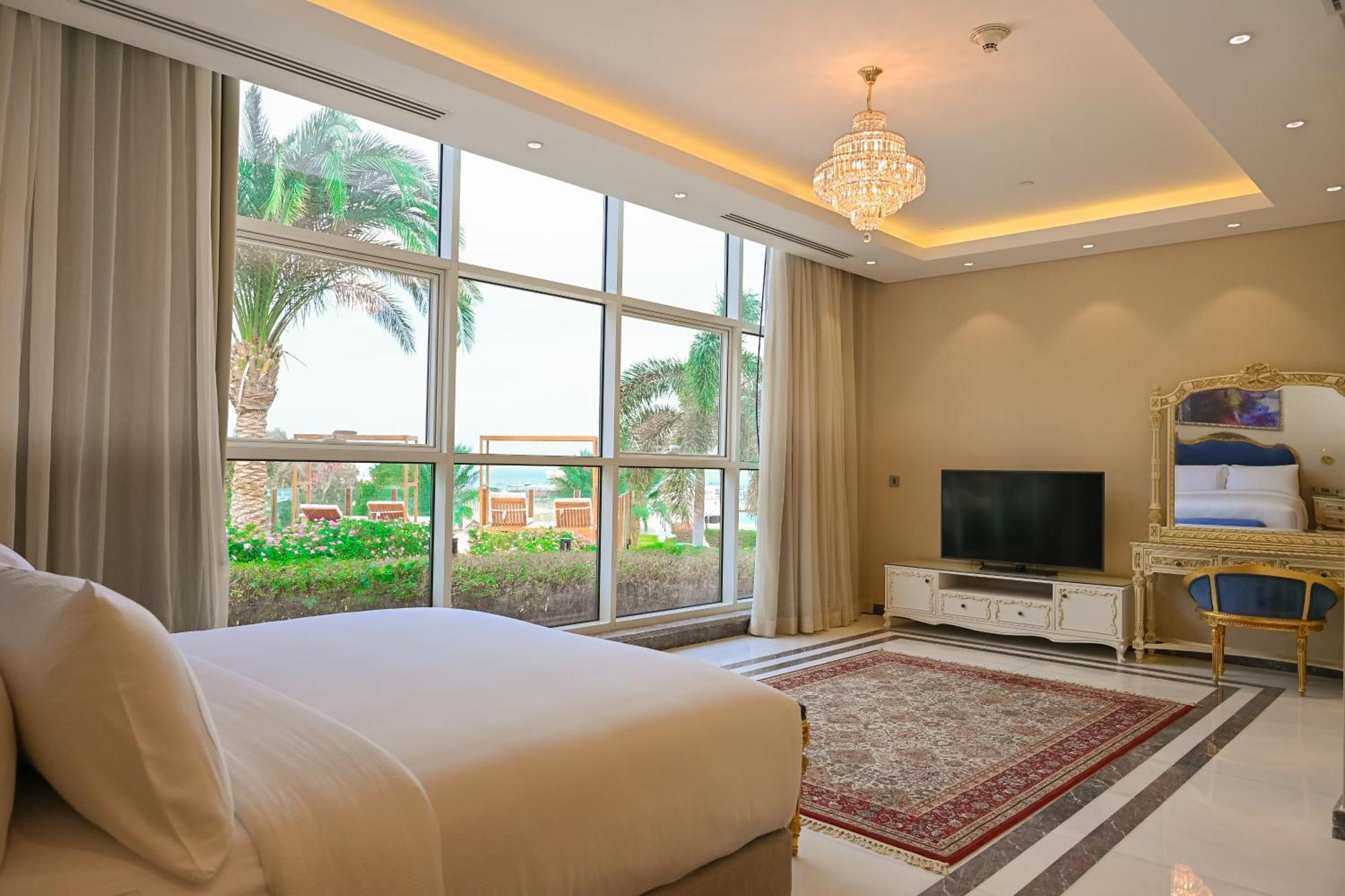 Hilton Hurghada Plaza Hotel Luaran gambar A bedroom at the resort